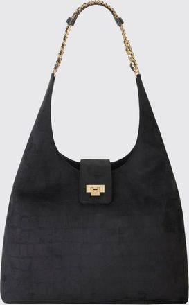 Elisabetta Franchi Borsa a spalla hobo in suede Elisabetta Franchi