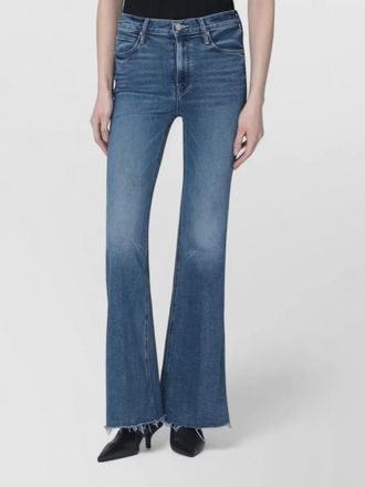 Mother denim flared trousers