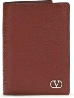 Valentino Garavani Cartera Plegable Vltn - Accessories - Hombre - Marr&oacute;n - ONE SIZE