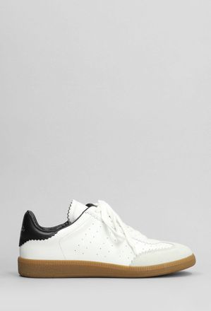Isabel Marant Sneakers Bryce in pelle e camoscio bianco