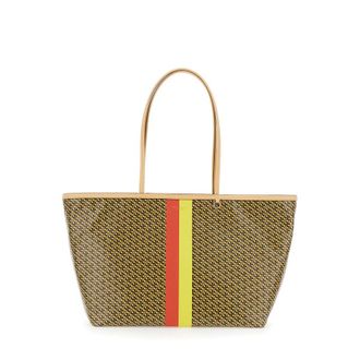 Tory Burch The Racer Tote Bag With All-Over Print