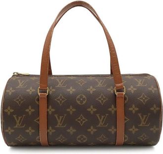 Louis Vuitton Brown Monogram Canvas Papillon 30 (Authentic Pre-Loved)