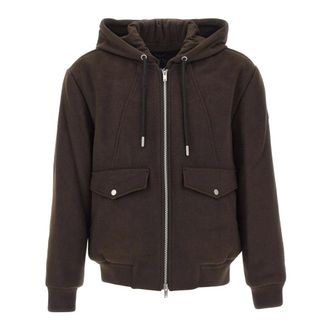 Moose Knuckles Zip-throughs, male, Brown, L, Ellington Bomber