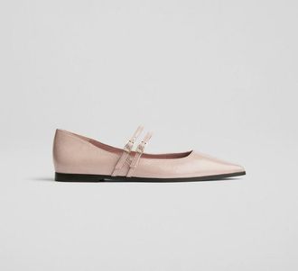 L.k. Bennett Womens Lulu Flats - Pink - Size UK 4