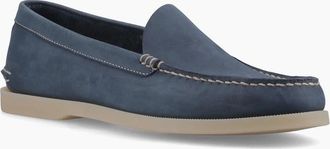 Sperry Top-Sider Mens Sperry Authentic Venetian Leather Mens Navy Loafers - Blue - Size: 12