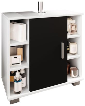 VCM Muebles De Ba&ntilde;o De Madera Gabinete De Ba&ntilde;o Zalo M 58x60x30 - Vcm