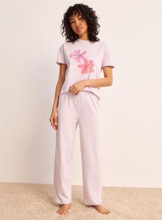 Twik Womens Straight-leg stretch pyjama pant