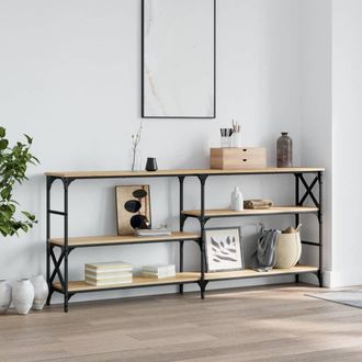 vidaXL Furniture Limited - Mesa Consola Madera De Ingenier&iacute;a Roble