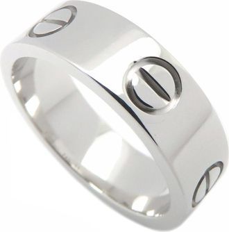 Cartier Love White Gold (18K) Band Ring (Pre-Owned)
