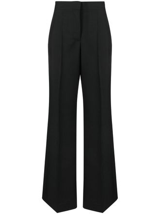 Givenchy Pantalon met wijde pijpen - Zwart
