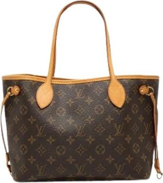 Louis Vuitton Pre-owned Neverfull PM - Dames - Vintage Shopper - Bruin - ONE Size - Leer - Vintage