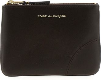 Comme Des Garçons Logo Leather Wallet