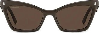 Dsquared2 Eyewear Occhiali da sole cat-eye - Marrone