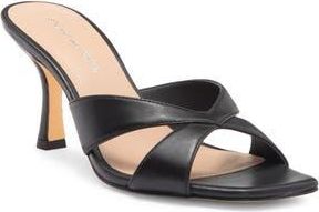 Stuart Weitzman Miami Slide Sandal in Black at Nordstrom Rack, Size 10.5
