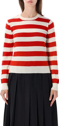 Comme Des Gar&ccedil;ons Stripe Striped Long-Sleeved T-Shirt