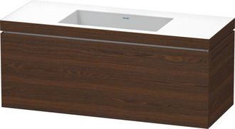 Duravit Duravit - Lavabo Para Muebles L-cube C-bonded Con Base, Colgante