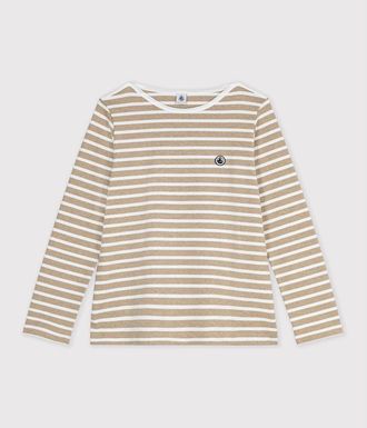 Petit Bateau Gestreept T-shirt, lange mouwen