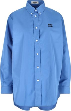 Miu Miu Camicia Logo