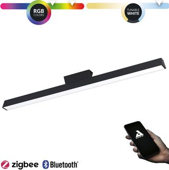 Eglo Plafoniera Sinolaris-z Black White L: 122 B: 5.5 H: 11cm Dimmable 2700-6500k Con Funzione Connect-z
