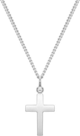 Vincero Sterling Silver Cross Pendant Necklace at Nordstrom, Size 16