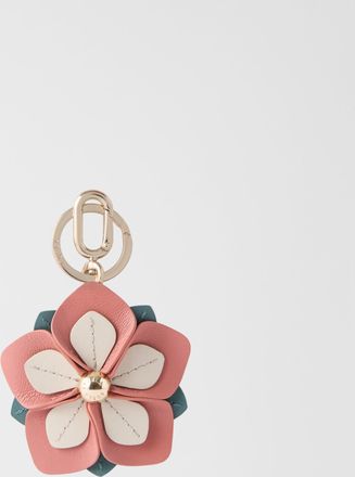 Furla Allegra Portachiavi Toni Rosewood Rosa Pelle Nappa + Pelle Di Vitello Sidney Donna