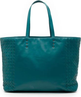 Bottega Veneta Pre-owned Bottega Veneta Intrecciato Trimmed Nappa Tote Ladies B04962061Q