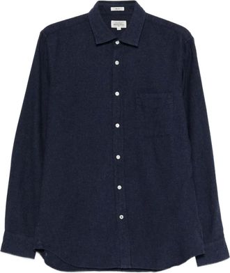 Hartford Camicia con bottoni - Blu