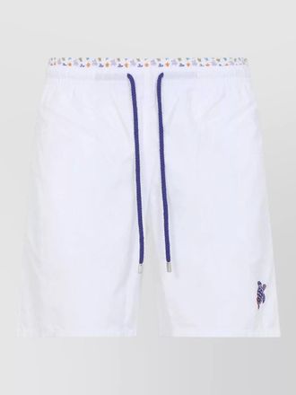 Vilebrequin moka embroidered swimwear shorts back pocket