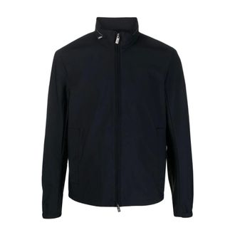 Emporio Armani Heren, Jassen, Blauw, Maat: 3XL Nylon