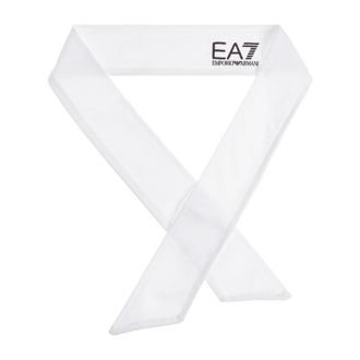 Emporio Armani Training Accessories, unisex, White, Size: ONE SIZE Tennis Pro Technical-Fabric Band