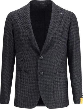 Tagliatore Pied-de-poule Print Blazer