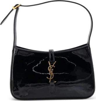 Saint Laurent Borsa passepartout Le 5 a 7 piccola lucida - Nero