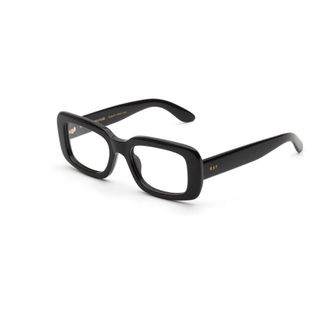Retro Superfuture Glasses, unisex, Black, Size: 52 MM Numero 148 Eyeglasses