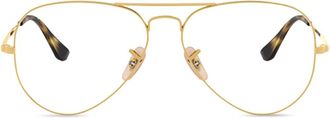 Ray-Ban Occhiali Aviator Optics - Oro