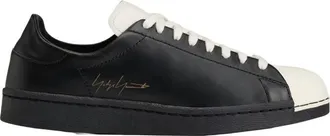 Yohji Yamamoto Black Superstar Sneakers