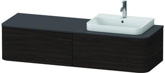 Duravit Happy D.2 Plus Unidad De Lavabo Para Consola De Pared, - Duravit
