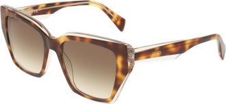Liu Jo Lj 829S Zonnebril - Dames - Zonnebrillen - Bruin - 54 MM - Accessoires