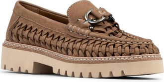 Donald J Pliner Hansine Leather Loafer in Tobacco at Nordstrom, Size 9.5
