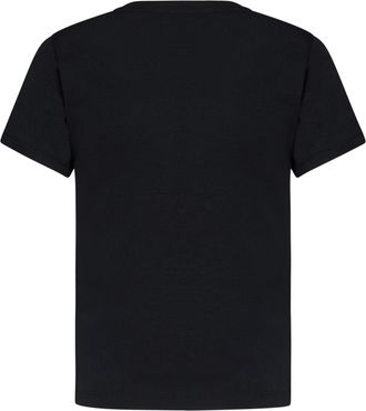 Coperni Womens T-Shirt Logo Print Black Cotton T-Shirts & Jerseys