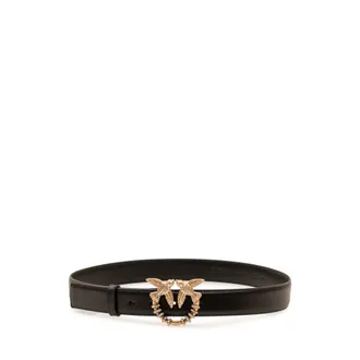 Pinko Pinko, Dames, Accessoires, Zwart, Maat: S Leer