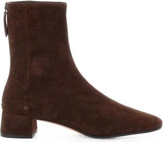 Aquazzura Schoenen Aquazzura - Dames - Laarzen met Hak - Bruin - 36 EU - Su&egrave;de - Schoenen