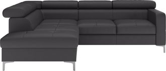 Cotta Ecksofa »Sammy L-Form« mit Kopfteilverstellung, wahlweise mit Bettfunktion & Bettkasten