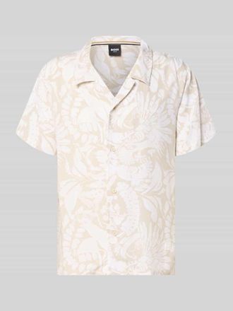 HUGO BOSS Regular Fit Freizeithemd aus reiner Viskose Modell BEACH in Sand, Gr&ouml;&szlig;e XL