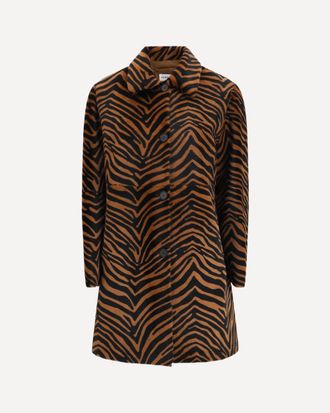 P.A.R.O.S.H. P. A.R. O.S. H. Leopard print Coat Female S