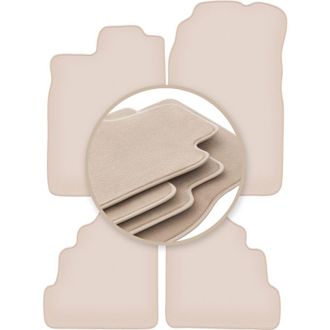 OEM Alfombrillas Beige Premium Para: Saab 900 Ii Hatchback, Liftback 1994-1998