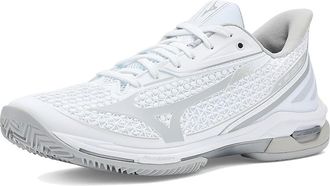 Mizuno Wave Exceed Tour 7 CC Womens Cross Training Shoes White/Harbor Mist : 10.5 B - Medium, Synthetic