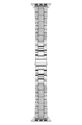 Michael Kors Pav&eacute; Apple Watch Bracelet Watchband in Stainless at Nordstrom