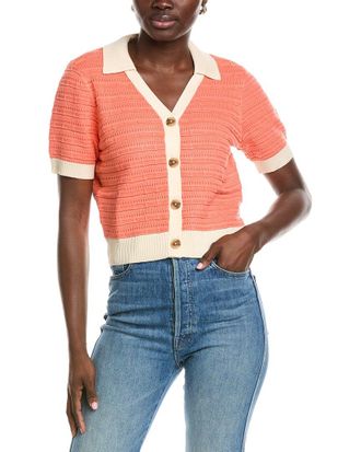 Shelli Segal Laundry By Shelli Segal Polo Cardigan