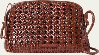 Loeffler Randall Mallory Woven Leather Crossbody Bag