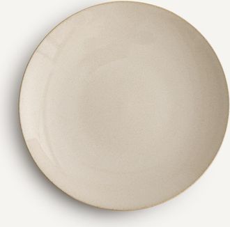 AM.PM Set van 4 geglazuurde aardewerk dinerborden, BENN